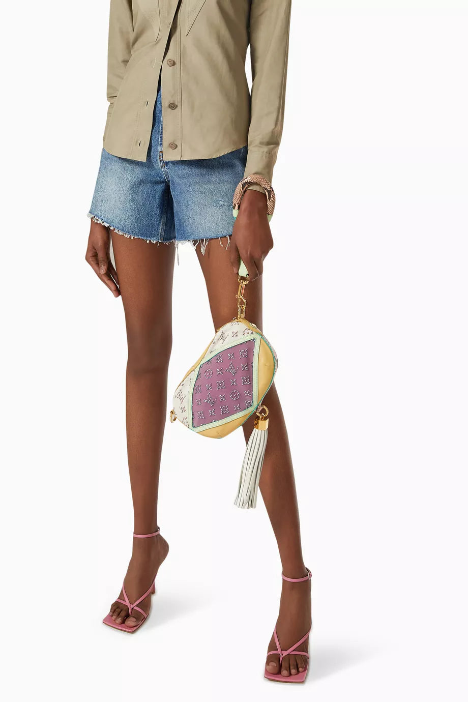 Limited Edition Louis Vuitton 2010 Monogram Nightbird Violette Pochette | Muse Boutique