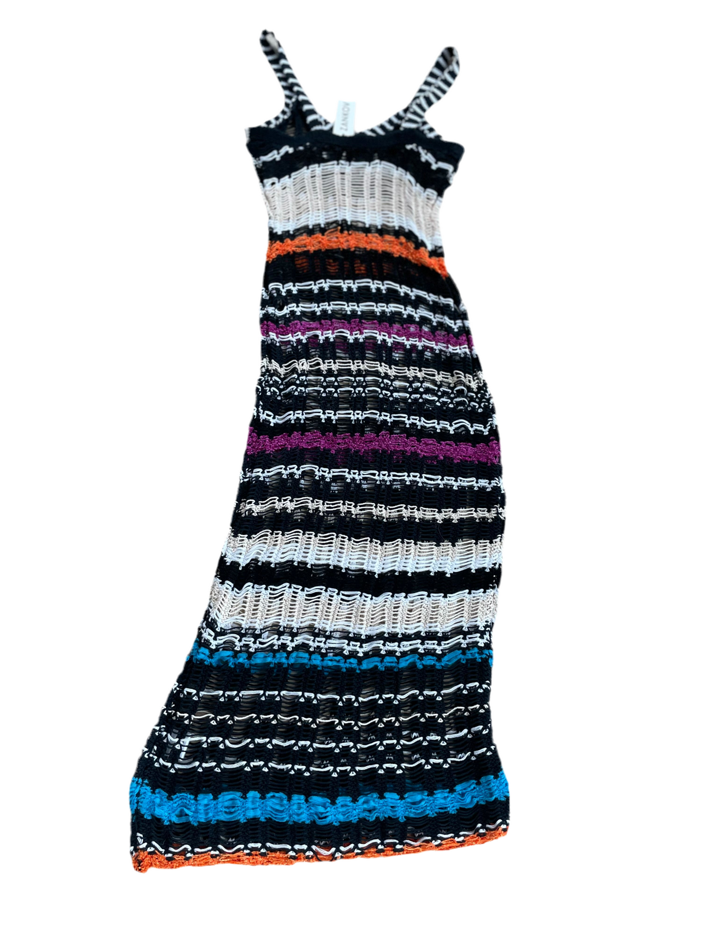 ZANKOV Libania Multi-colored Knit Dress Size XS/S | Muse Boutique