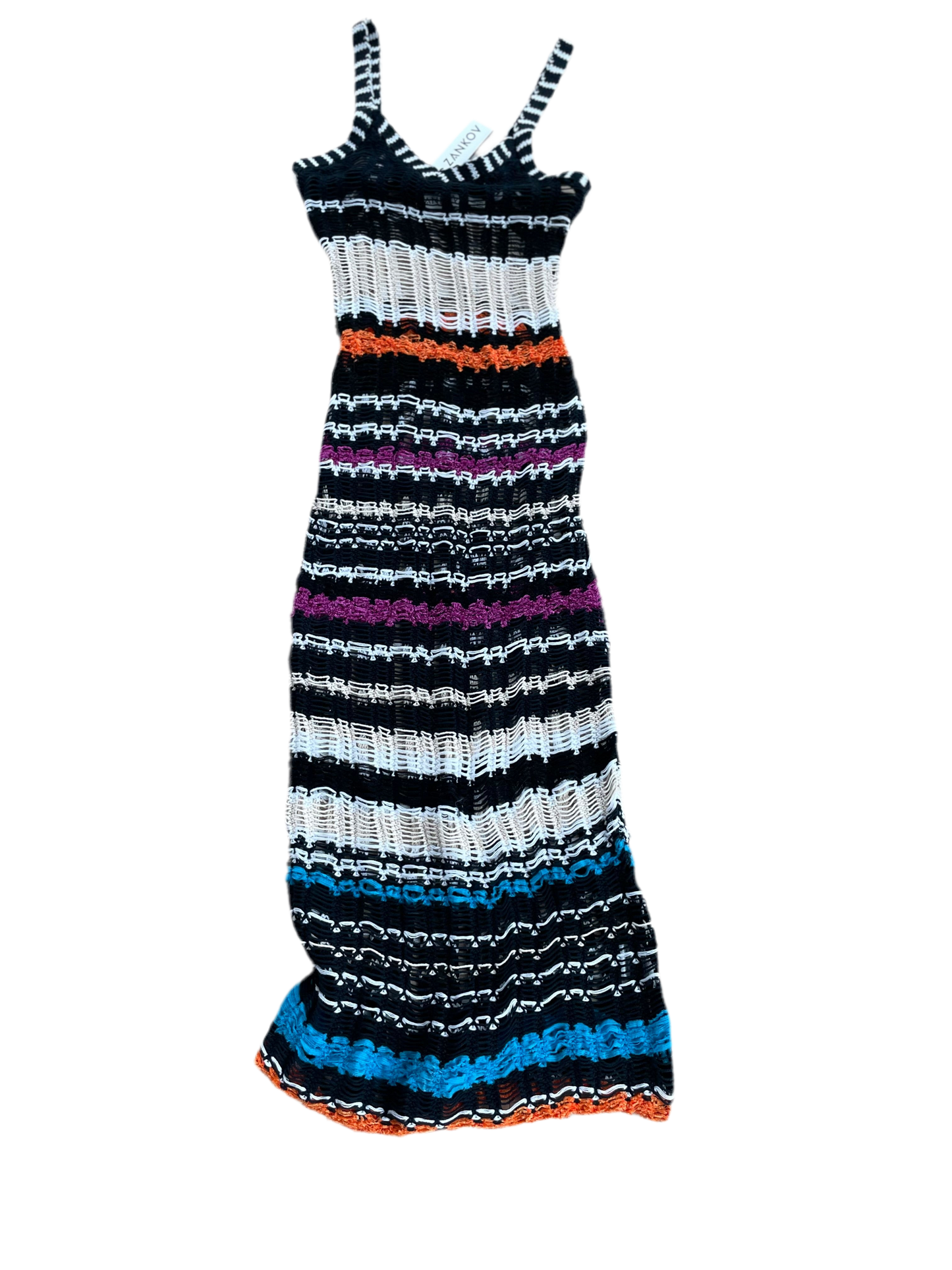 ZANKOV Libania Multi-colored Knit Dress Size XS/S | Muse Boutique