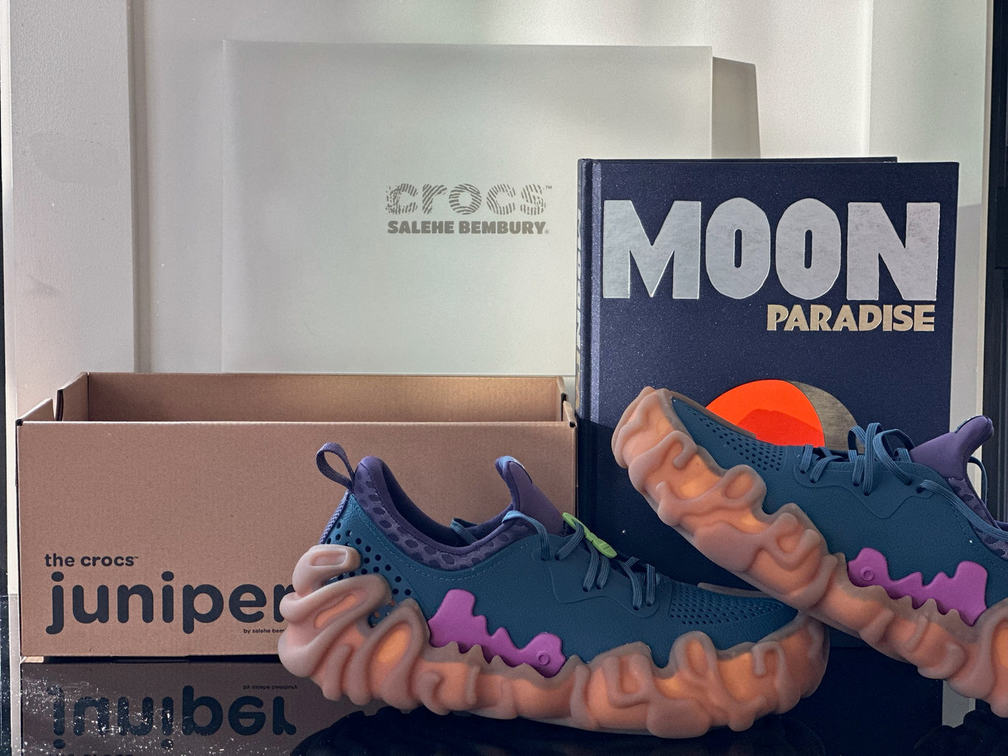 Salehe Bembury x Crocs Pollex Juniper Taro with Box