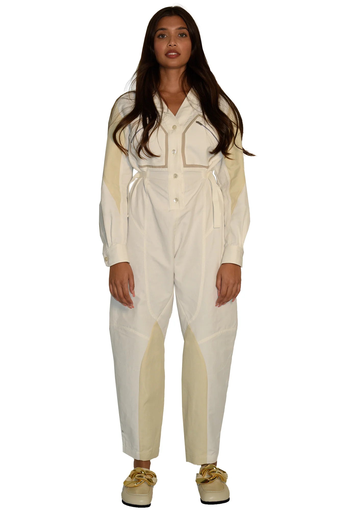 Stella McCartney Anika Jumpsuit on Model Size 40