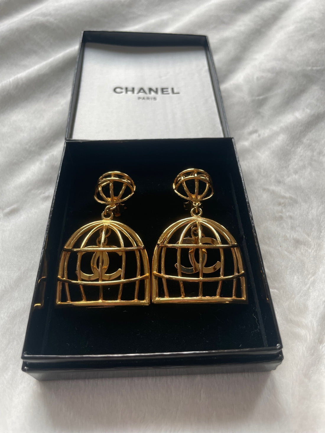 Product Review: Vintage CHANEL Birdcage Earrings