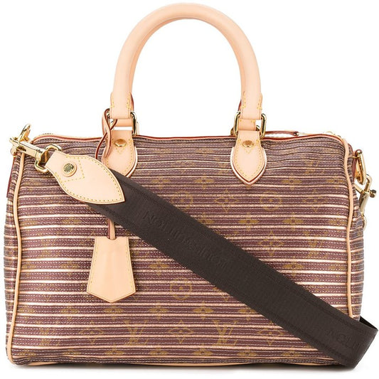 2010 Limited Edition Monogram Eden Speedy Bandoulière 30 in Peach | Muse Boutique