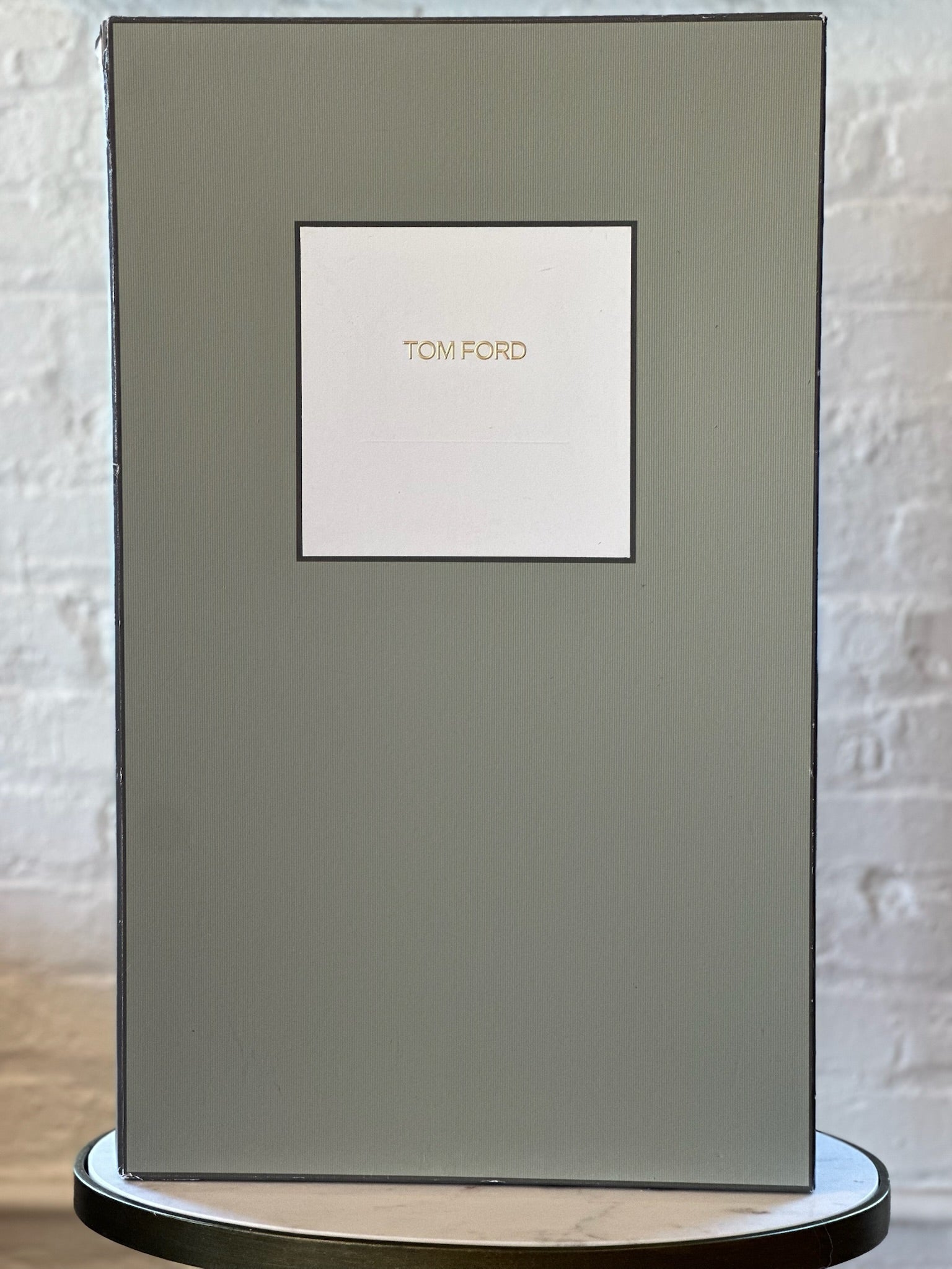 Tom Ford Black Croc Boots Box
